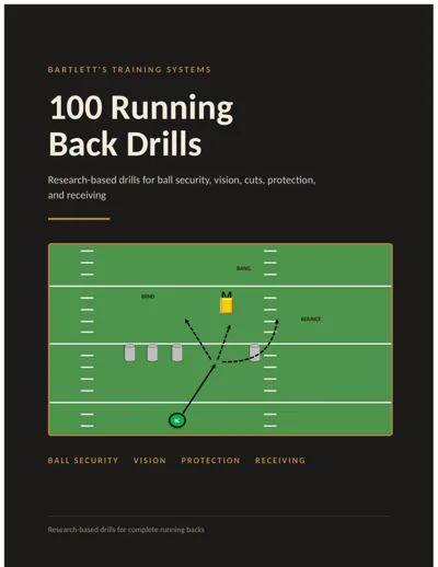 100 Running Back Drills ebook cover