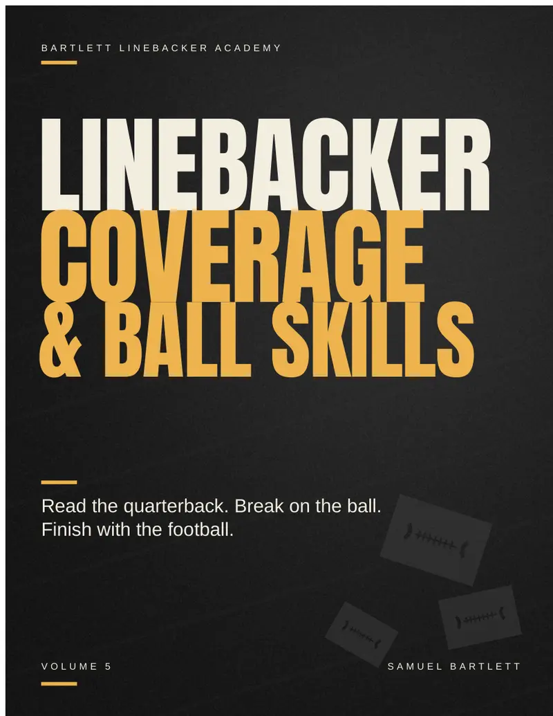 Linebacker Coverage & Ball Skills ebook cover
